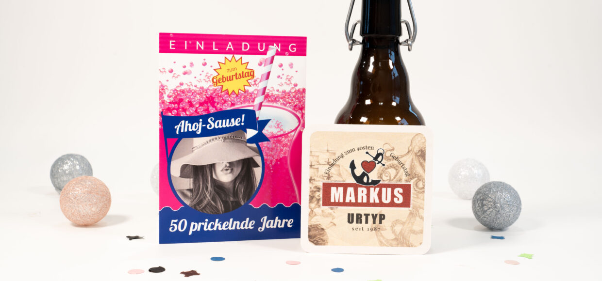 Kreative Einladungskarten gestalten