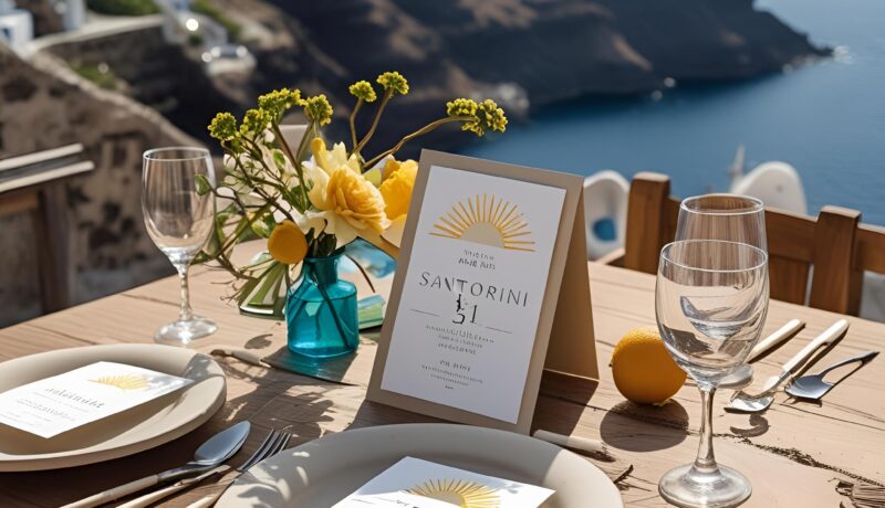 Sonne, Stil und Sommerfeeling – Mediterrane Hochzeitspapeterie mit frischer Note