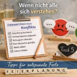 Feiern trotz Konflikte