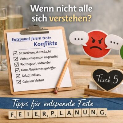 Feiern trotz Konflikte